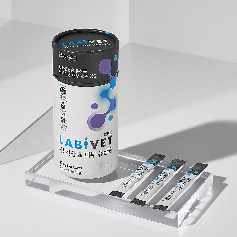 LABIVET Intestinal Health & Skin Probiotics 60g (2gx30 pieces)