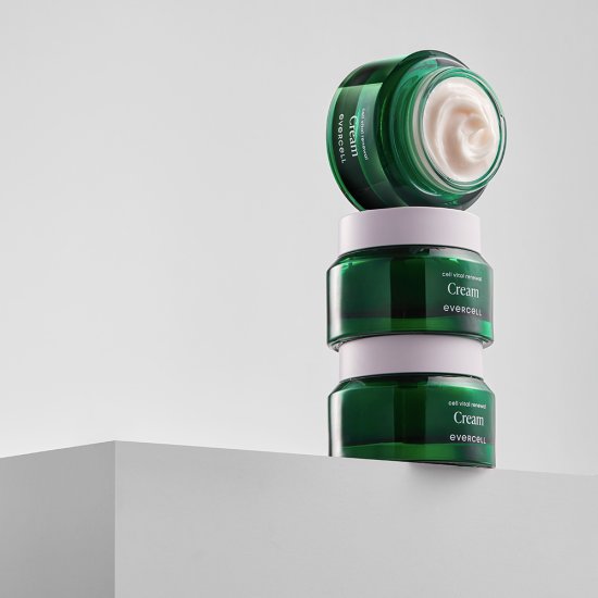 차바이오 에버셀 셀 바이탈 리뉴얼 크림 니도겐 표피 줄기세포 배양액 / Evercell Cell Vital Renewal Cream 60ml
