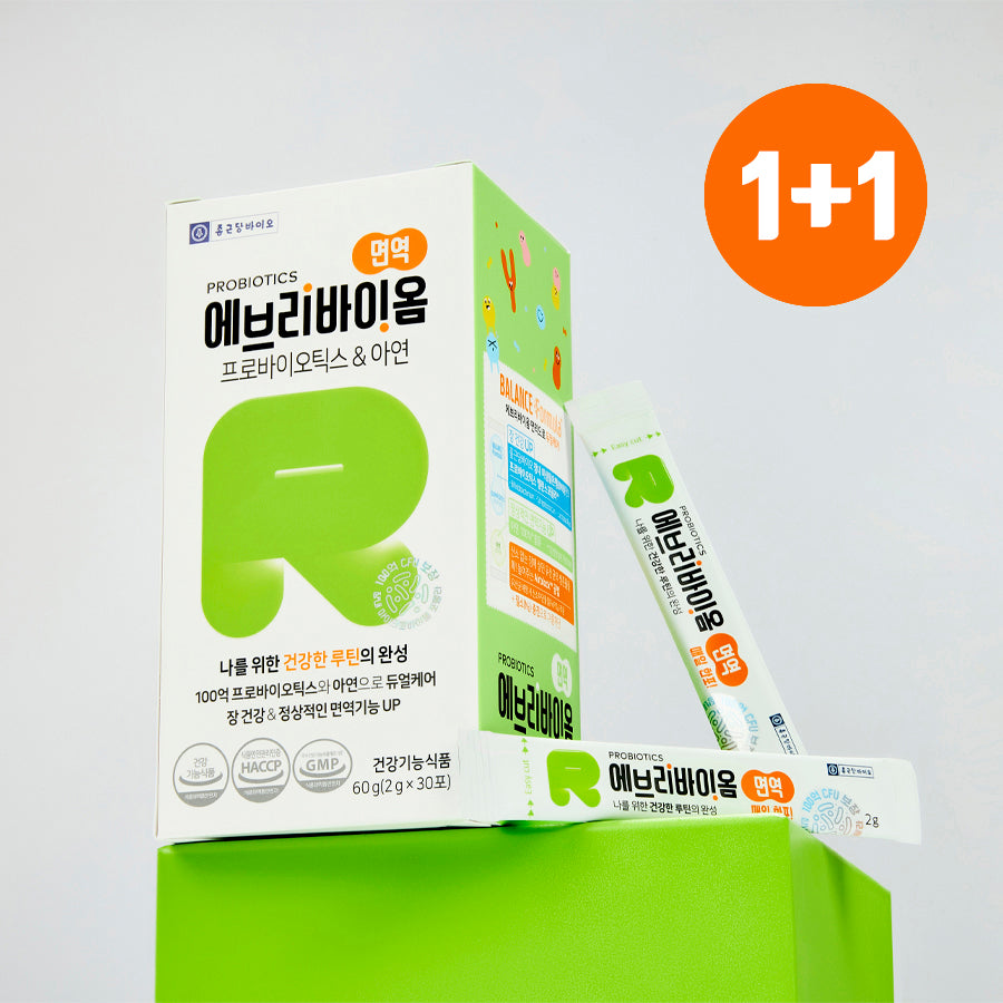 (1+1) CKD EVERIBIOME [IMMUNE] PROBIOTICS & ZINC 30 Sticks