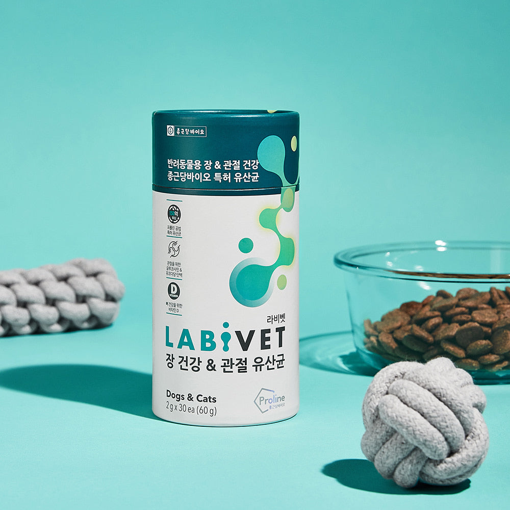 LABIVET Intestinal Health & Joint Probiotics 60g (2gx30 pieces)