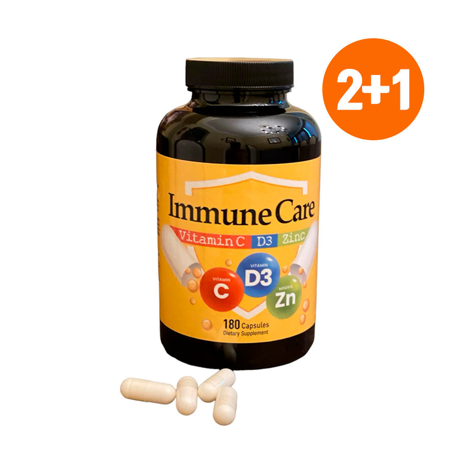 이뮨케어 면역 비타민 180정 Immune Care (Vitamin C+D3+Zinc) 180 Caps