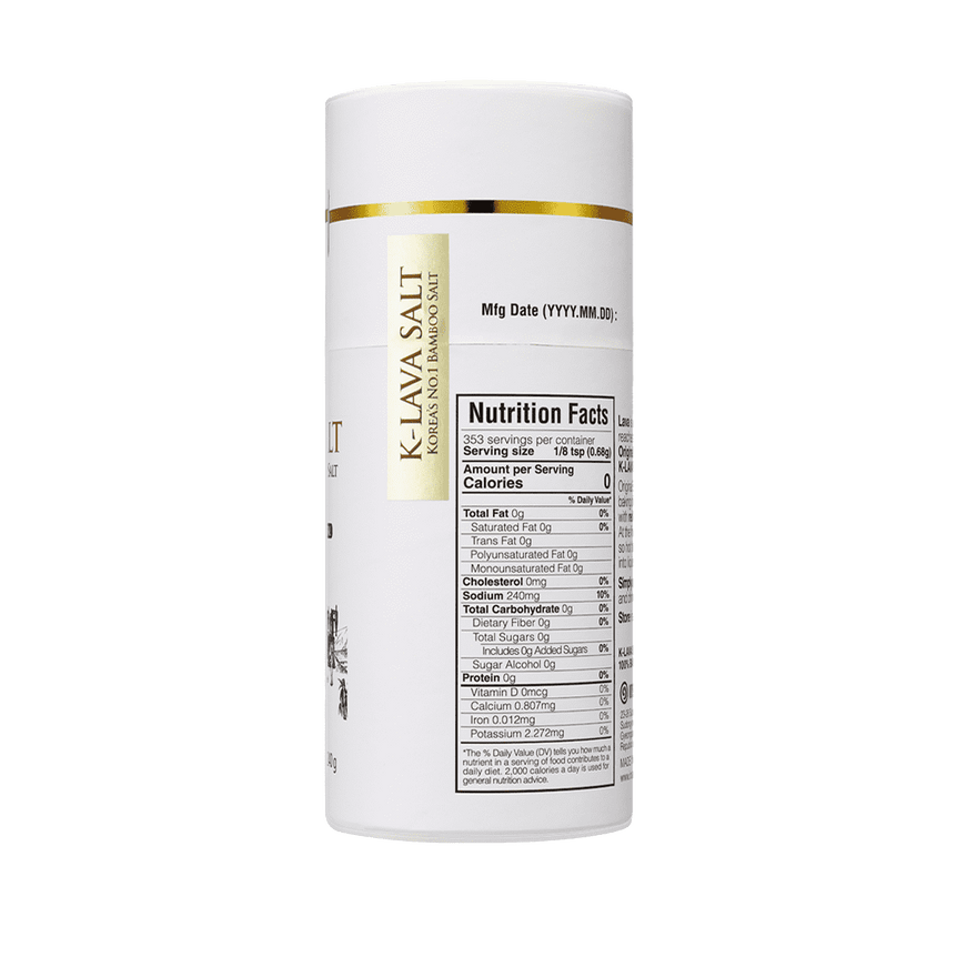 K-Lava 9회 죽염 고체 Original Nine-Times Roasted Crystal Salt 240g