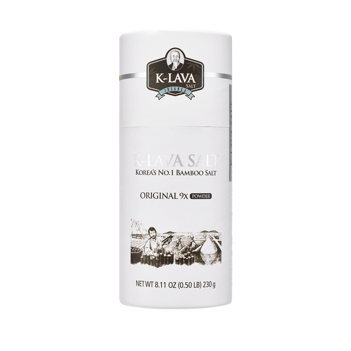 K-Lava 9회 죽염 분말 Original Nine-Times Roasted Powder Salt 230 g