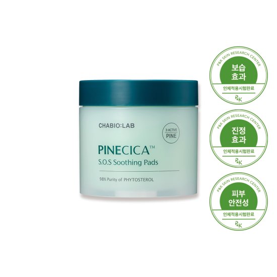 파인시카 소나무 시카 수딩 패드 (60매)/ PINECICA S.O.S Soothing Pad