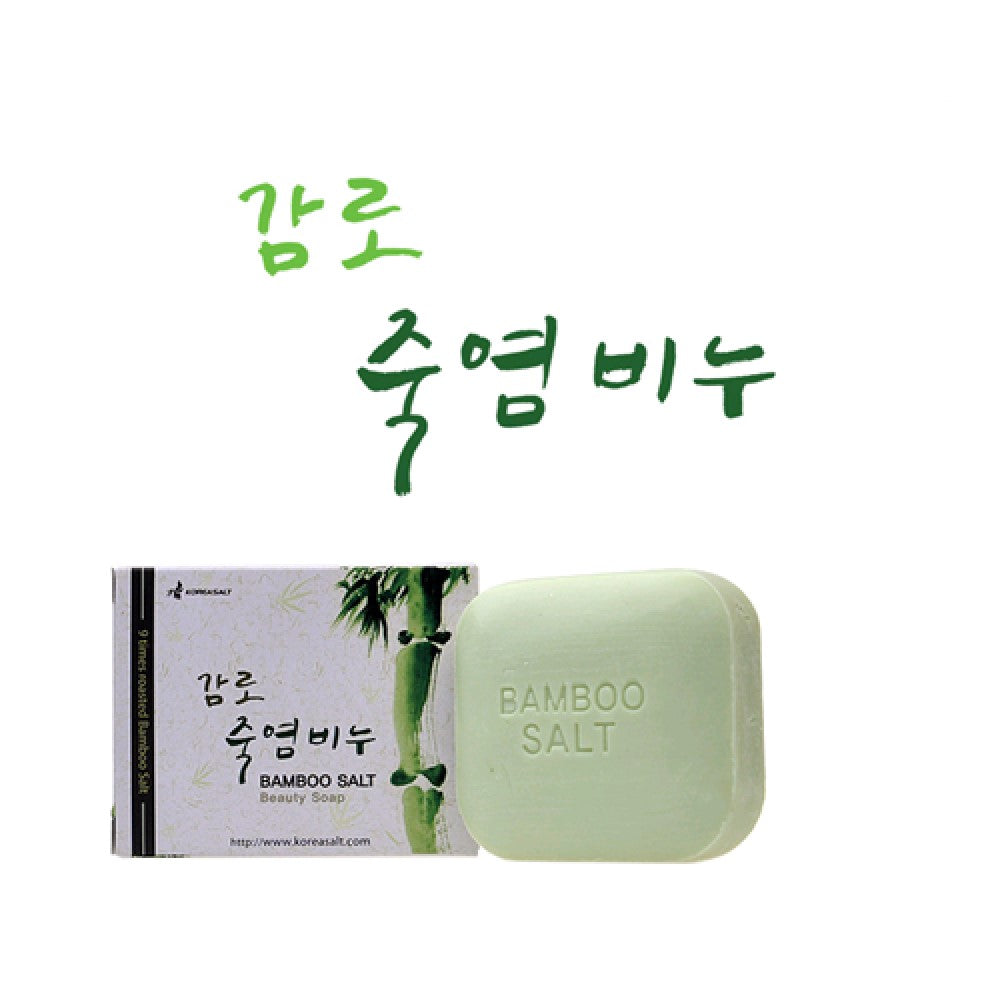 감로 죽염 비누 Bamboo Salt Soap Bar